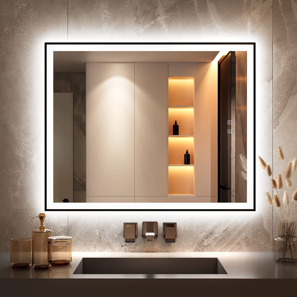GANPE-Espejo-de-bano-LED-espejo-de-maquillaje-montado-en-la-pared-espejo-iluminado-moderno-sin-marco-antivaho-IP44