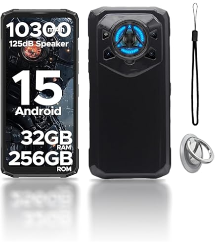 YQINHHME Phone Case For Doogee S41T (5.50 Inches), Black