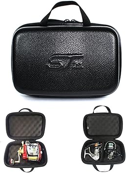 Amazon St21釣りリールスポンジハードケースポーチバッグfly Spinning Castingタックルボックス 3 不明 収納ケース バッグ