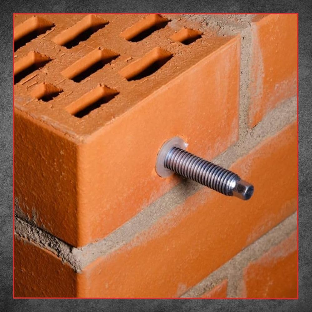 BATIFIX Schwerlast-Montageset I M10x130 Ankerstangen verzinkt + Siebhülsen inkl. Injektionsmörtel und Hutmuttern I Schwerlast-Anker I Schwerlast-dübel (Verzinkter Stahl, M10 x 130 mm) 7