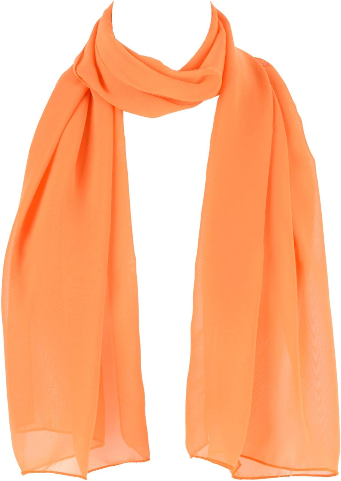 Hat To SocksChiffon Scarf Sheer Wrap for Women