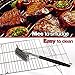 Grill Brush and Scraper – Grill Brush – BBQ Brush – Barbecue Cleaner – Safe Bristle Free BBQ Grill Brush for Porcelain Propane Electric Infrared Stainless Steel Gas Iron Charcoal and Weber Grills
