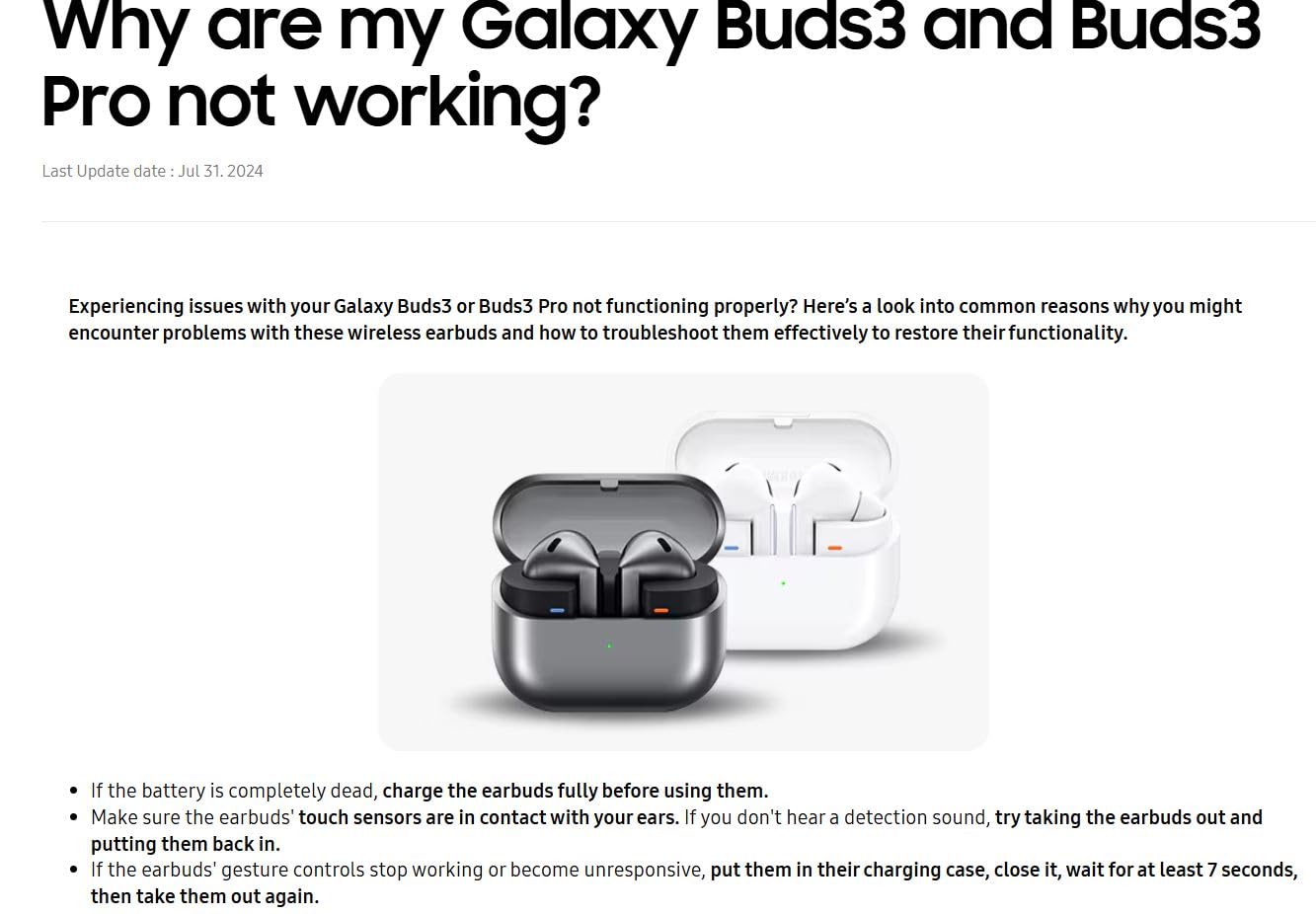 Samsung Galaxy Buds 3 Pro AI True Wireless Bluetooth Earbuds, Noise Cancelling, Sound Optimization, Redesigned Comfort Fit, Silver [US Version, Amazon Exclusive, 2Yr Warranty]