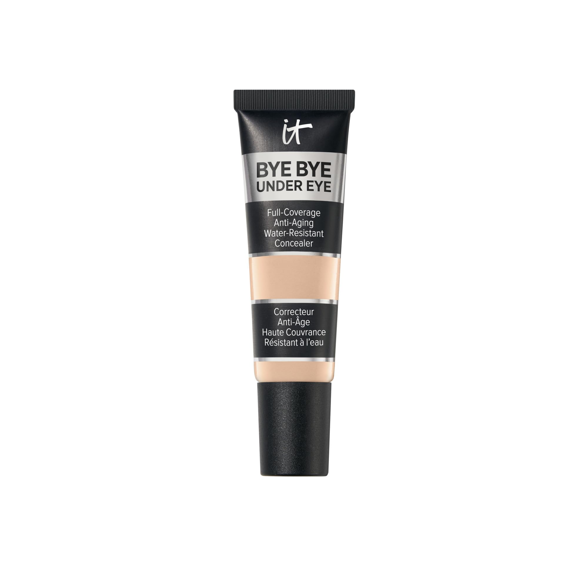 IT Cosmetics Bye Bye Under Eye Concealer, Highly Pigmented and Water-Resistant with Long-Wearing Finish