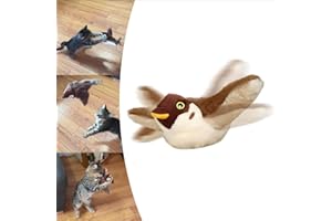 2025 Flying Bird Cat Toy,Cat Toys for Indoor Cats,Chirping with Catnip,Rechargeable Simulated Flapping Toys for CatsInteracti