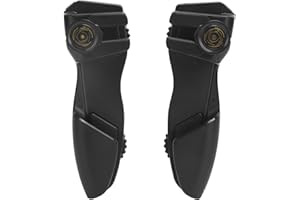 6 Finger Game Joystick Trigger Handle, Mobile Triggers Tablet Controller L1R1 Aim Button for Android iOS Tablet Pubg Accessor