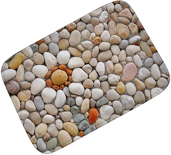 FUDM Alfombra de Piso adoquín Puerta de baño Alfombra de absorción de