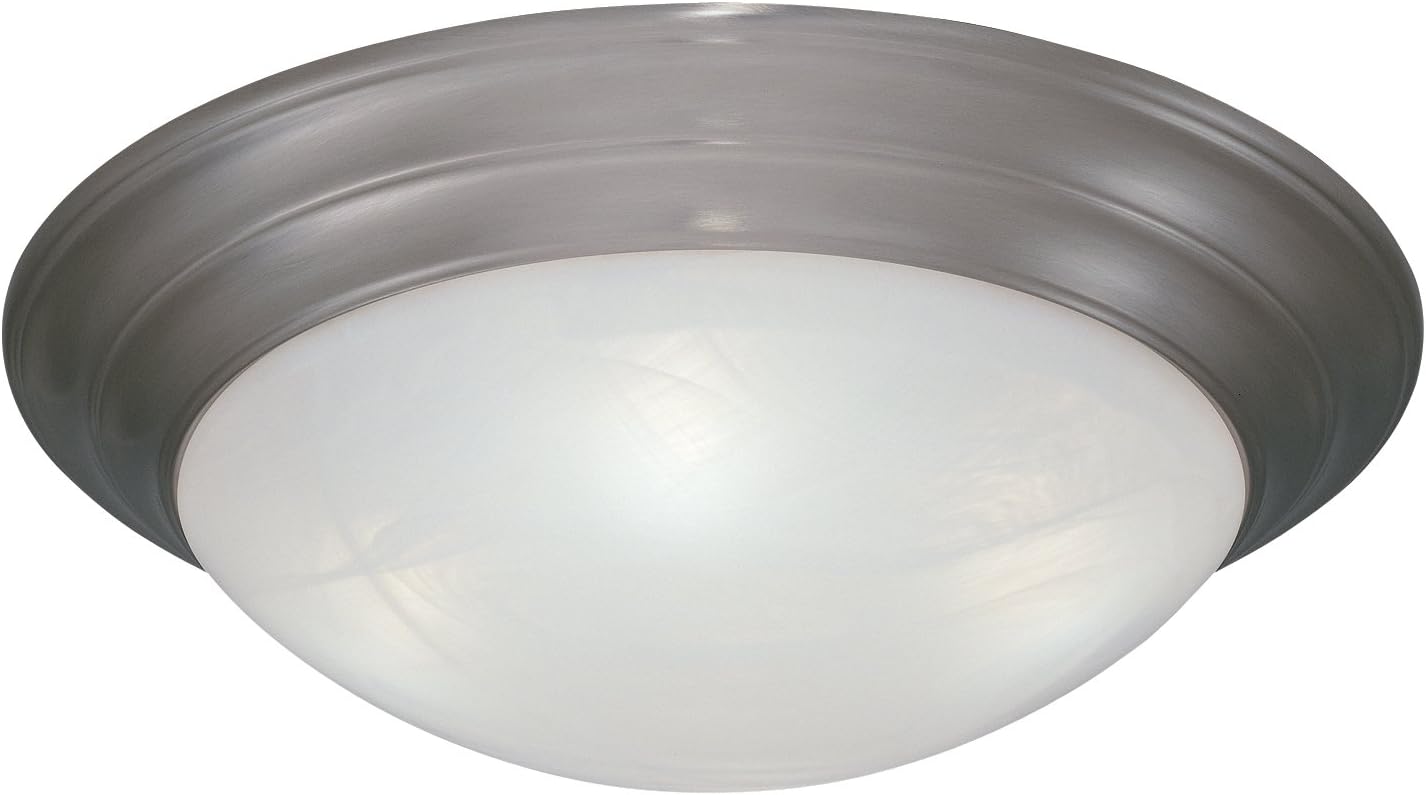 Designers Fountain 1257S-ORB-AL 11" Decorative Small Flushmount, Oil Rubbed Bronze - Led Household Light Bulbs - 