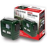 Bird B Gone Solar Yard Shield Animal & Pest Repeller - Solar Powered Ultrasonic Bird & Animal Repeller - Motion Activated - Outdoor Sonic Bird & Pest Repellent with 3 Modes for Garden Protection