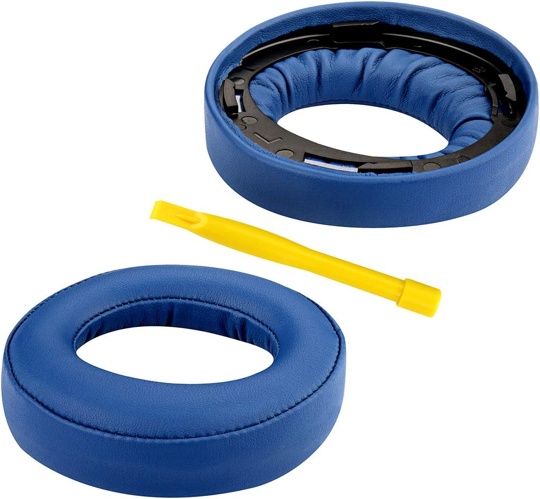 Geekria Earpad and Headband Set Compatible with Sony PlayStation Gold Wireless/ PS4/ PS3/ PSV Headphones, Repair Parts Suit (Blue) - Image 3