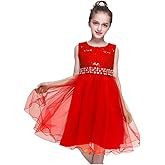DreamHigh Sequined Flower Girls Party Pegant Dress