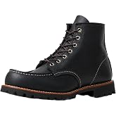 Red Wing Shoes Heritage Roughneck Men Boot | Full Grain Leather, Goodyear Welt, Vibram Lug TC-4 Outsole