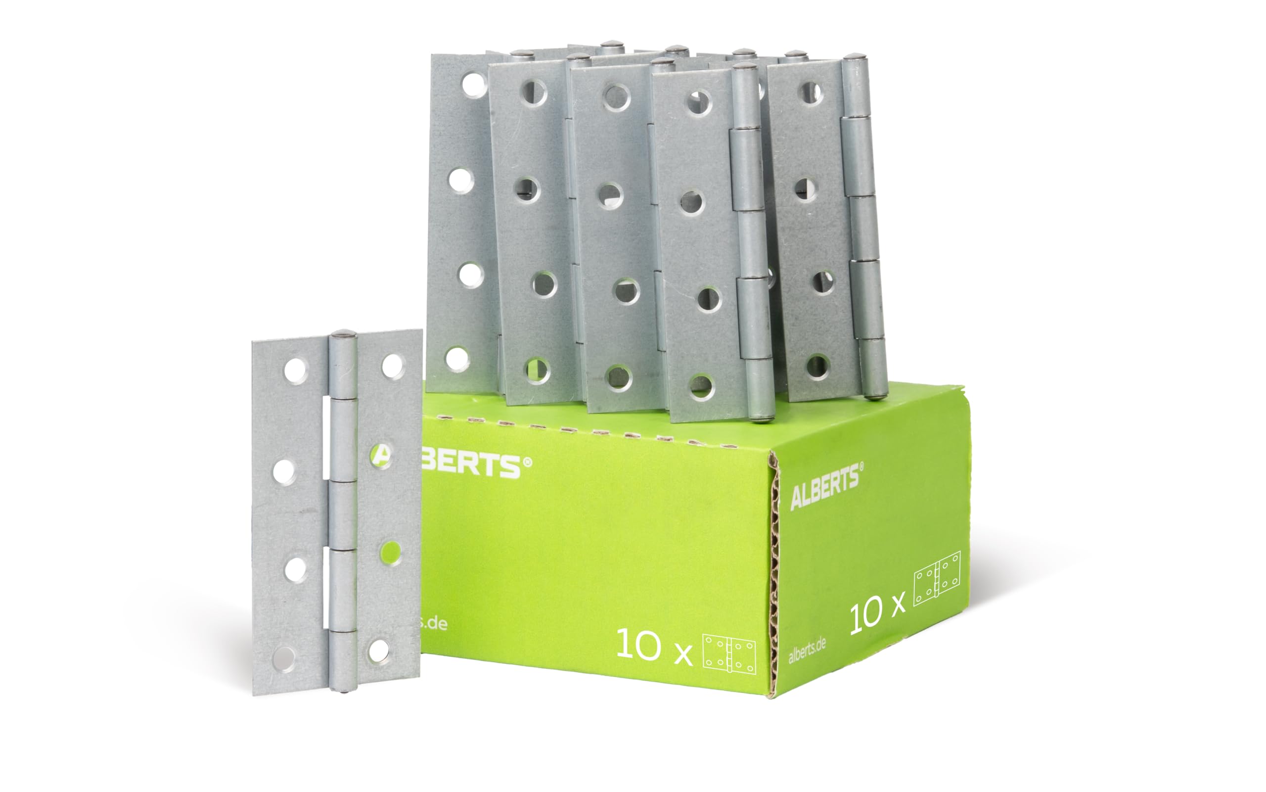Narrow Hinge 100 x 49 mm / 10 STK. Oberflaeche: galvanisch Gelb verzinkt