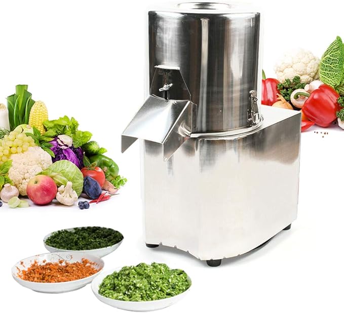 110v 550W Commercial Vegetable Chopper Stainless Electric