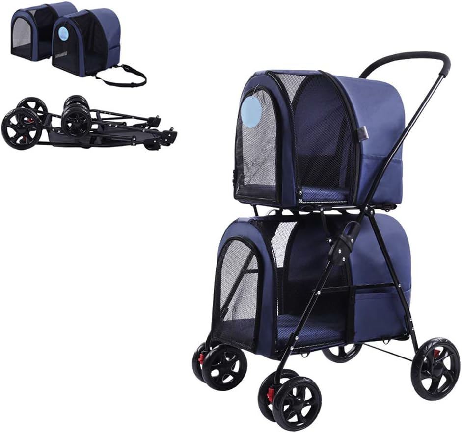 double dog pushchair