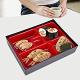 Duokon Japanese Style Lunch Box Portable Wood Bento