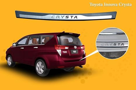 Autopearl Car Rear Bumper Step Trim Guard for Toyota Innova Crysta ...