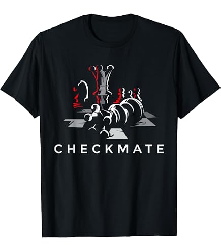 Amazon.com: CHECKMATE T-Shirt : Clothing, Shoes & Jewelry
