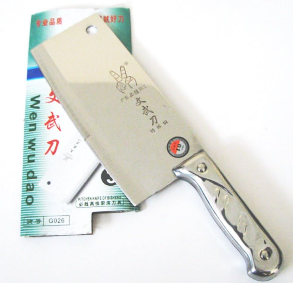 6.6" Bone Meat Cleaver Chef Knife Sharp Durable New