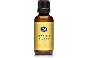 P&J Trading Hawaiian Ginger Oil 30ml - Candle Scents, Diffuser Oil, Soap Making Supplies