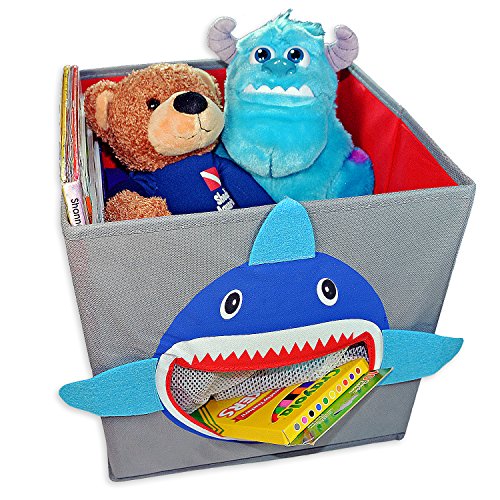 KSEVEN Animal Theme Children Storage Bin, Collapsible Foldable Fabric