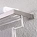 KES Bathroom 24 Inch Towel Racks with Shelf Wall Mount Hotel style,Brushed SUS 304 Stainless Steel, A2510-2