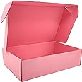 Lmuze Pink Shipping Boxes for Small Business Pack of 20-12x9x4 inches Cardboard Corrugated Mailer Boxes for Shipping Packaging Craft Gifts Giving Products