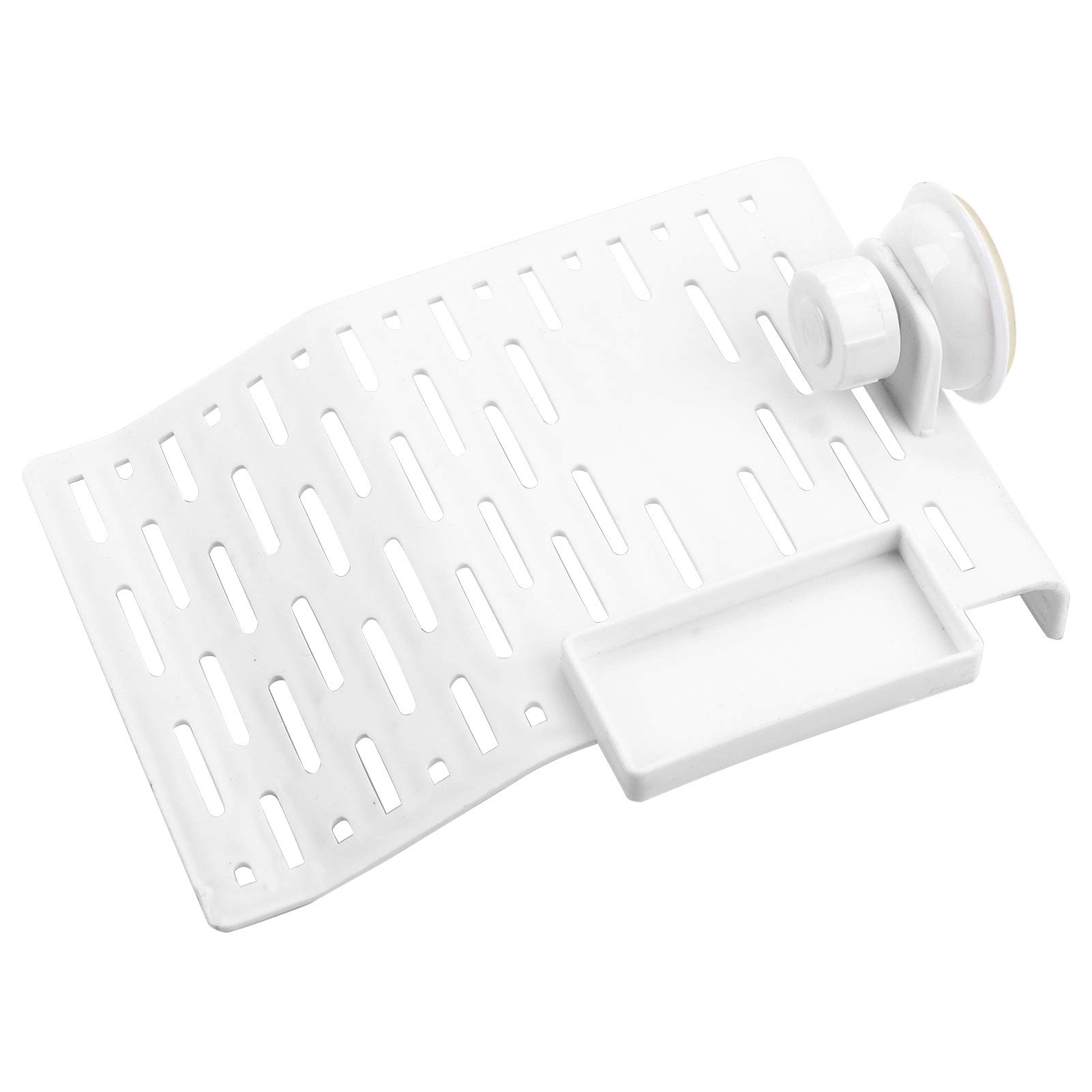 Aquarium Tortoise Platform Turtle Terrace Reptile Habitat Floating Island Dock with Suction Cup Suitable for Fish Tank Decor (S)