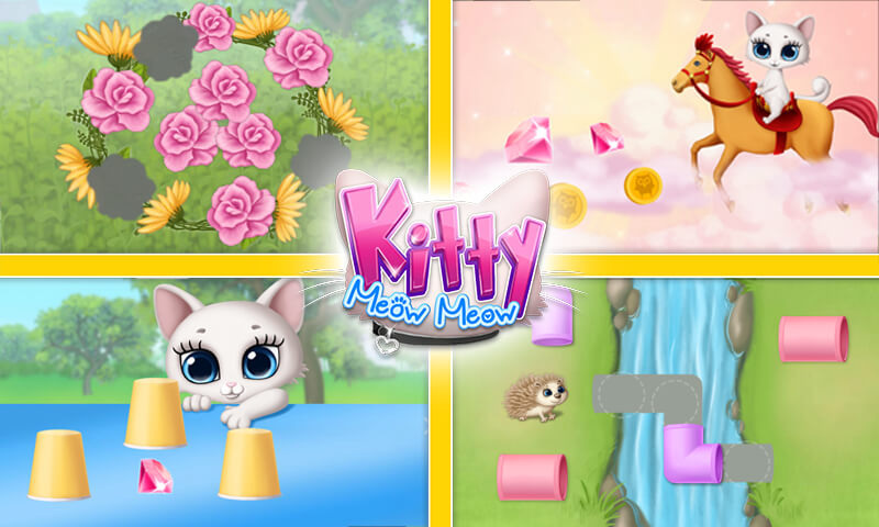 Amazon.com: Kitty Meow Meow - My Cute Cat Day Care & Fun: Appstore for