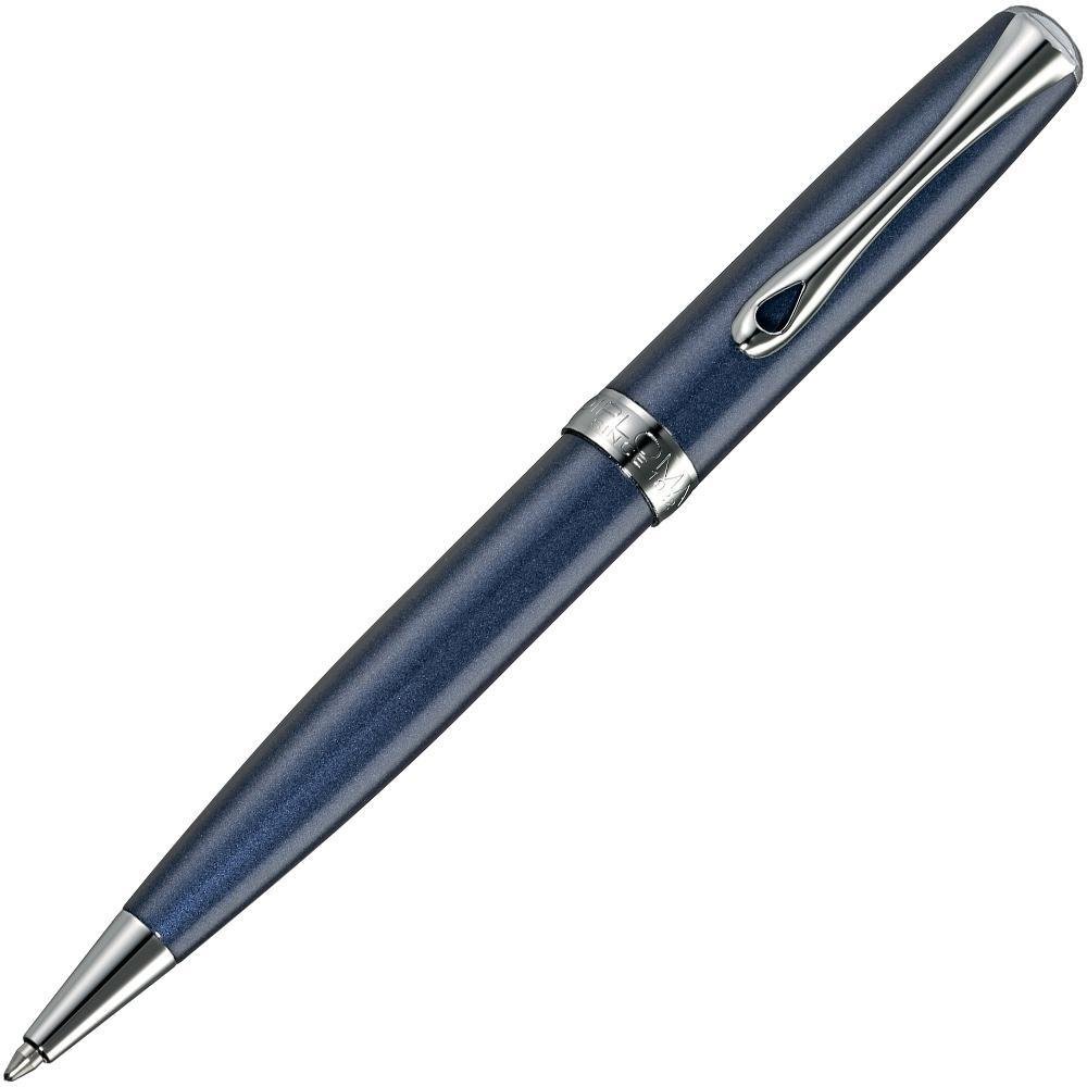 Diplomat Ballpoint Pen Excellence A2 Midnight Blue/chrome EasyFLOW/Writing And Correction Products/Type-Rotary Mechanism/Colour-Dark Blue/Silver