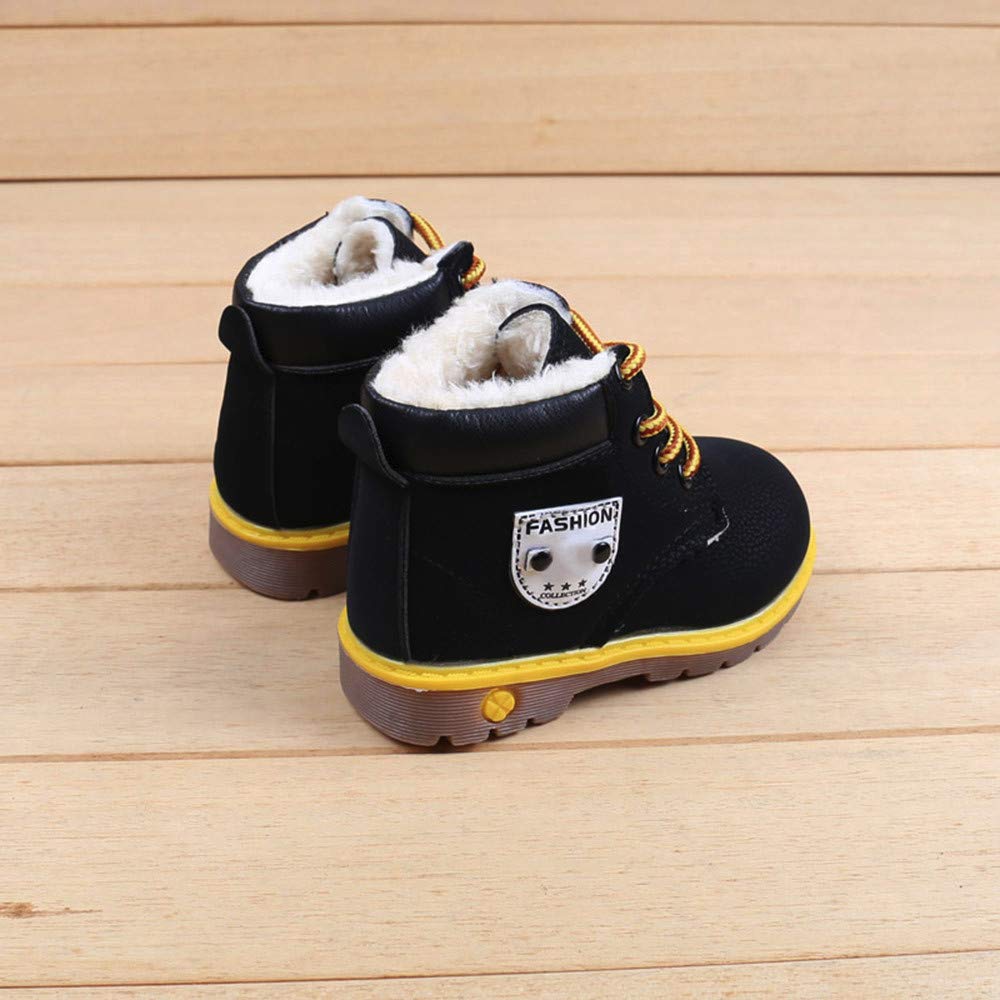 Stivali Bambina Bambino con Vello Scarpe Ragazze Stivali Inverno Caldo  Scarpone da Neve Antiscivolo Scarpe 21-30 Stivali urban-earth.co.uk