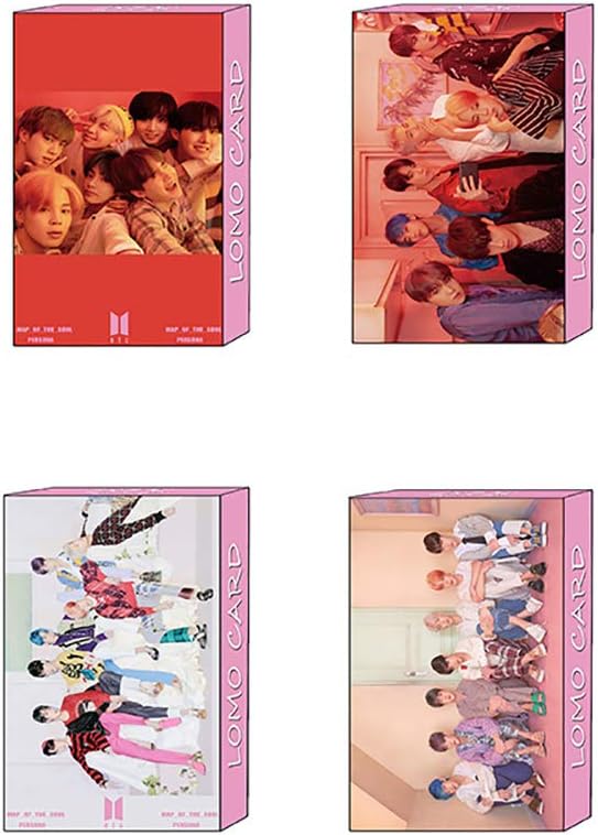 128PCS BTS LOMO Cards Bangtan Boys Mini Album Photo Postcard Lomo Cards Set Gift for A.R.M.Y