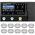 VALETON Multi Effects Processor Pedal Guitar Bass Amp Modeling IR Cabinets Simulation Multi-Effects with Expression Pedal FX Loop MIDI I/O Stereo OTG USB Audio Interface GP-200JR