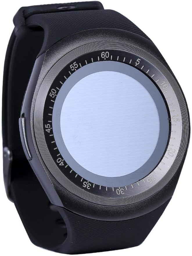 TouchMate Smart Watch Rubber Band For Android & iOS, Black TMSW400