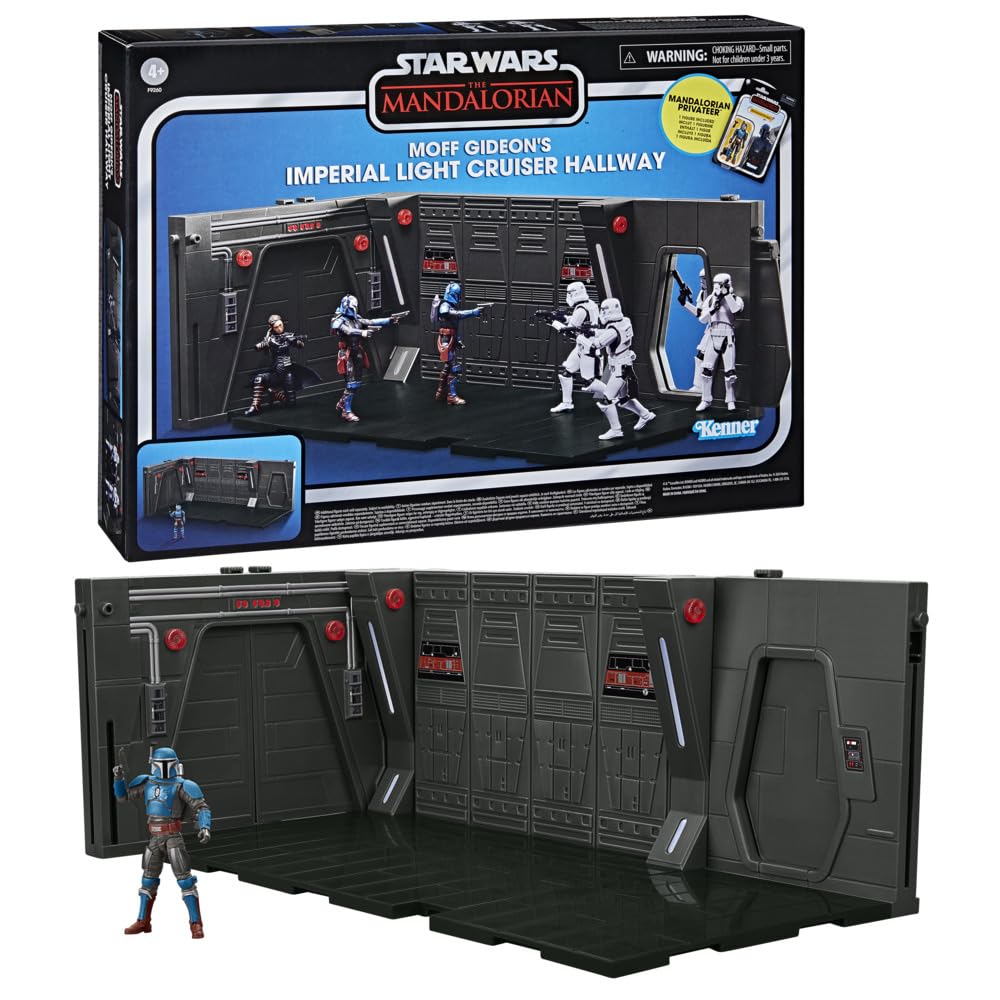 Star Wars The Vintage Collection Moff Gideon Imperial Light Cruiser Hallway, Star Wars: The Mandalorian 3.75 Inch Playset