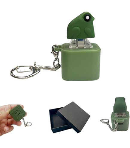 Amazon.com: Frog Croaking Keychain -USB-C Rechargeable Keyboard