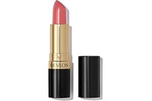 Revlon Super Lustrous Lipstick, Creamy Formula For Soft, Fuller-Looking Lips, Moisturized Feel, 415 Pink In The Afternoon, 0.15 oz