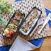 Stackable Black Bento Box with Utensils - Microwave, Dishwasher, Freezer Safe, BPA Free FDA Approved, Black 750ml Capacity Japanese Style
