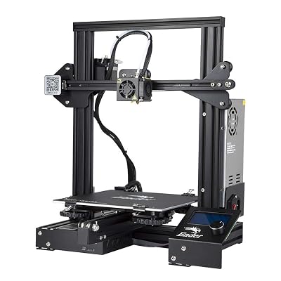 Official Creality Ender 3 3D Printer with Resume Printing Function and Stable Power Supply, High Precision Printing and High-standard V-profiles DIY 3D Printers Printing Size 8.66*8.66*9.84 inches