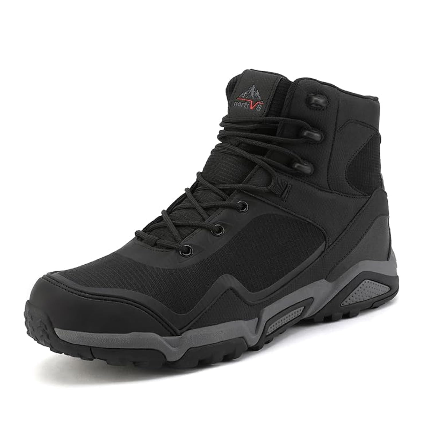 NORTIV 8 Men's Waterproof Hiking Boots Outdoor Mid