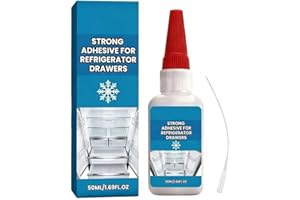 Universal Refrigerator Drawer Glue - Strong Adhesive, Quick Bonding, Durable Repair for Appliances, Easy to Use, Weatherproof