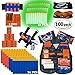 Tactical Vest Kit for Nerf N-Strike Elite Series - GLOW in the DARK ULTRA VALUE PACK! - 100 Bullets - CAMO Vest - Targets - Magazines - Bandana - Gun Holster