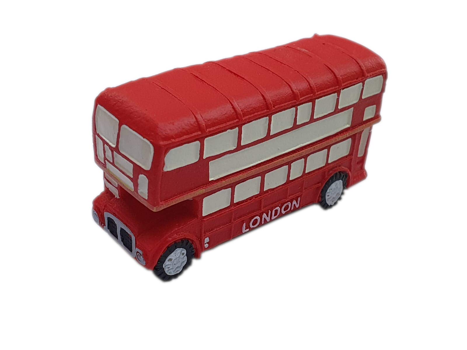 Thomas Benacci London Bus 3D Fridge Magnet - Red Routemaster Double-Decker Souvenir from England UK/Decoration for Kitchen Home