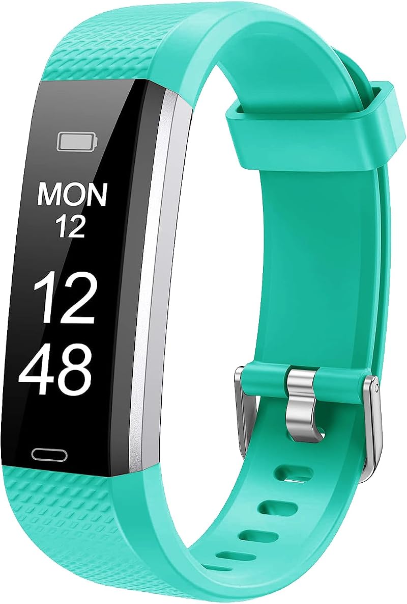 Runlio Fitness Tracker Sleep Monitor Step Calorie Counter IP67 Waterproof Watch