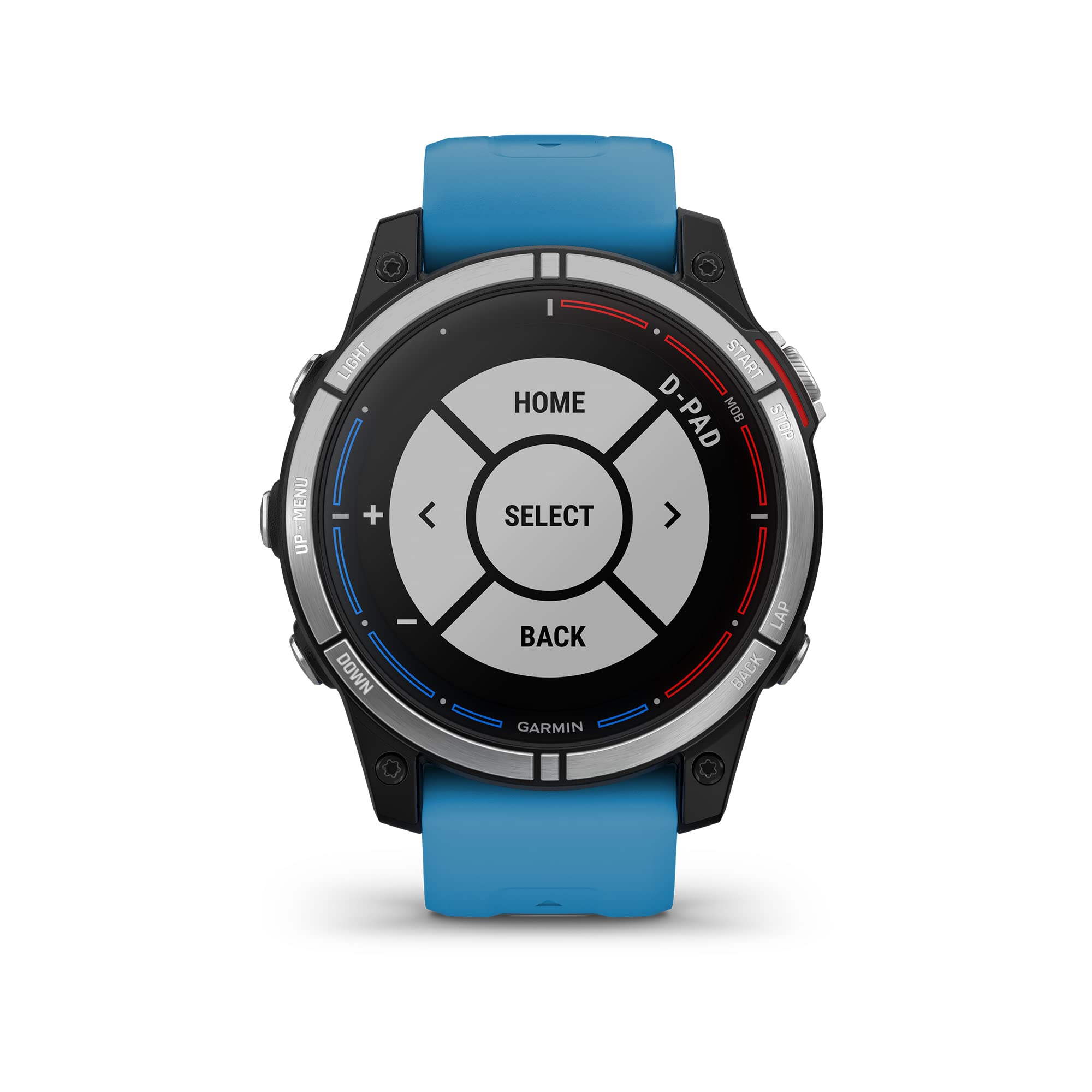 Garmin quatix® 7 Standard Edition, Marine GPS Smartwatch, Tide Changes and Anchor Drag Alerts, Waypoint Marking