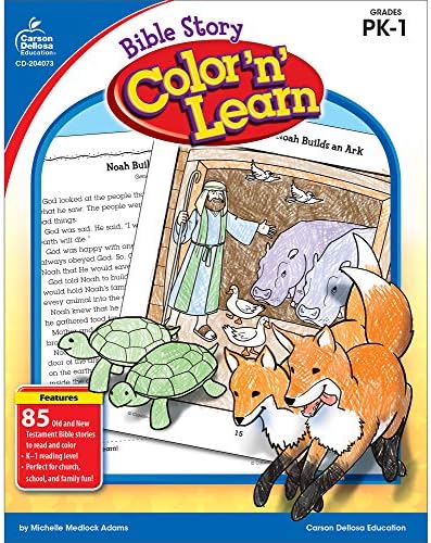 Bible Story Color โnโ Learn!, Grades PK - 1