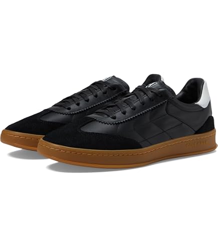 Amazon.com | Cole Haan Womens Grand Crosscourt II Black Leather