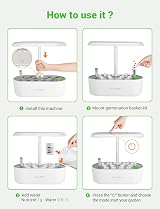 GOLUMUP Hydroponics Growing System 12 Pods Indoor Garden with LED Light view 5