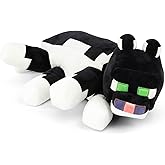 Minecraft Tuxedo Cat Plush Pillow Buddy - Super Soft Gamer Stuffed Animal - Polyester Microfiber, 18 Inches