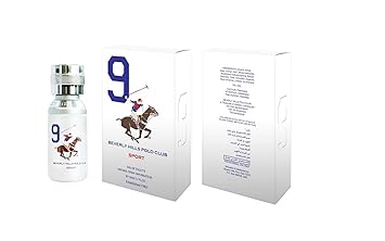 Beverly Hills Polo Club Sport No9 EDT for Men, 50ml